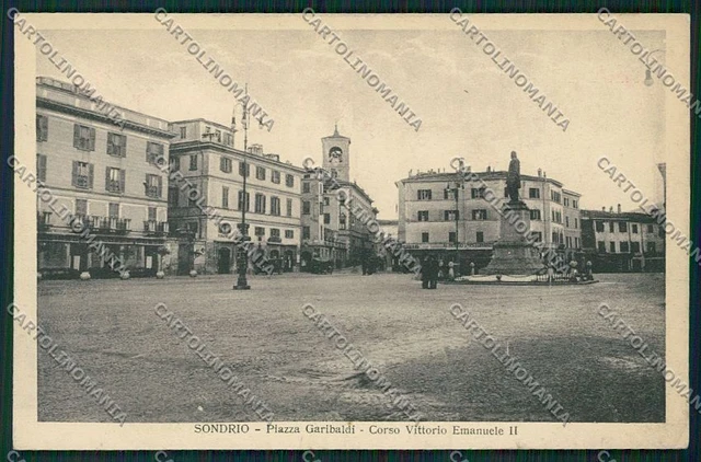 Sondrio città cartolina QQ7392