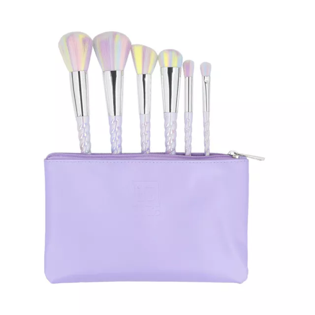 ilū Makeup Brushes 6pz + Case Set Unicorn- set di pennelli