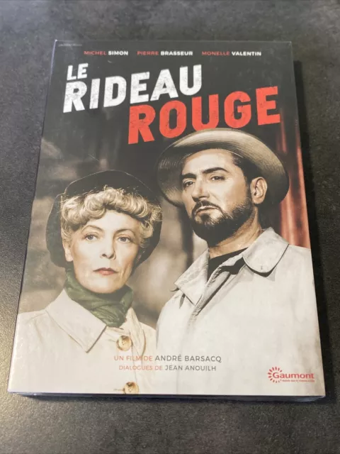 Le Rideau Rouge Dvd Michel Simon Pierre Brasseur Andre Brasacq Gaumont Neuf