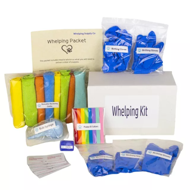 Whelping Kit for up to 12 puppies PUPPY EXPRESS - breeding dogs AI birthing