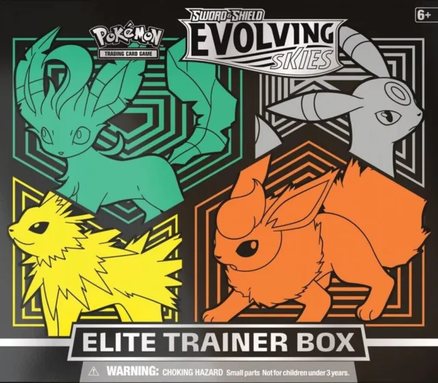 Pokémon TCG Evolving Skies Elite Trainer Box/ETB - Orange