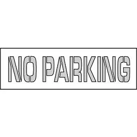 Parking Lot Stencil 67x8 - No Parking National Marker Company PMS46 887481078472