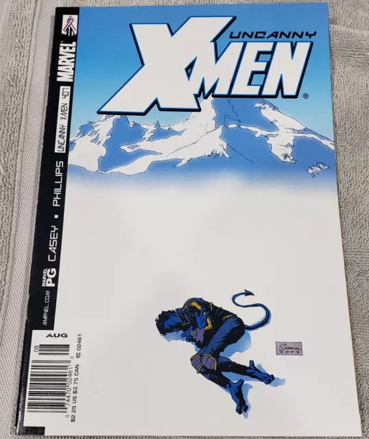 Uncanny X-men Vol 1 #407 Aug 2002 Marvel Comics Vf Condition