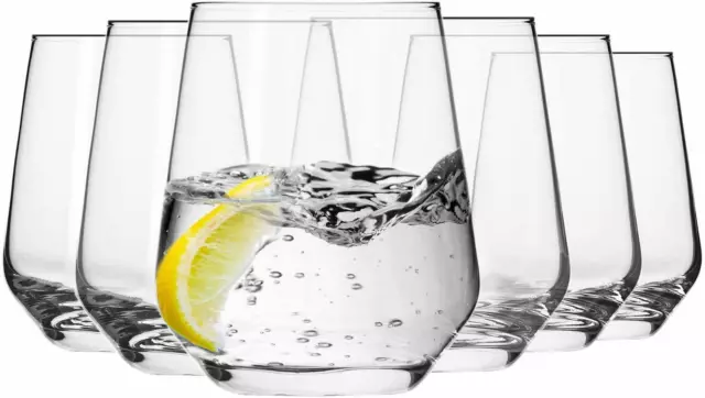 6x Bicchieri da acqua da succo bicchiere da whisky Set Krosno Splendour | 400 ml