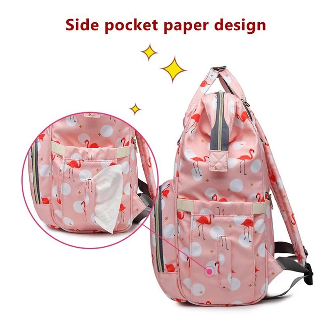 LEQUEEN Mummy Maternity Diaper Backpack Waterproof Travel Baby Nappy Large Bag 6