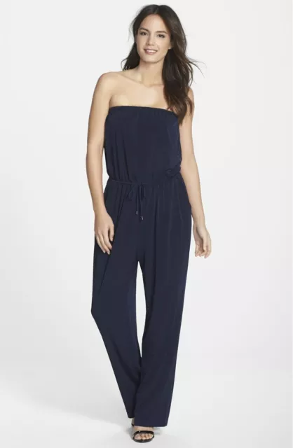 $138 NEW Marc New York Black Jumpsuit Size XS NWT Saks Norstrom