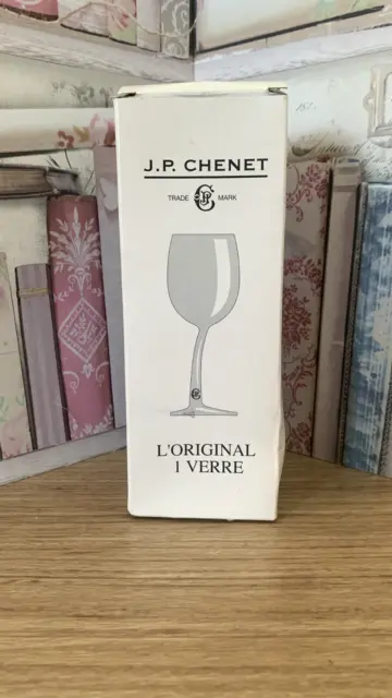 Wonky Wine Glass by J.P.Chenet Boxed 8" High