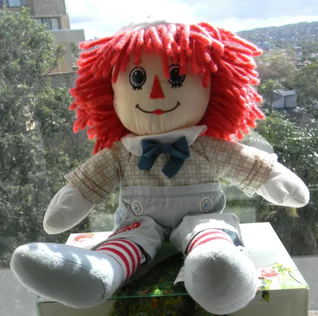 VINTAGE Raggedy Andy 95th Anniversary Edition Doll Item No 38316 Applause 2010