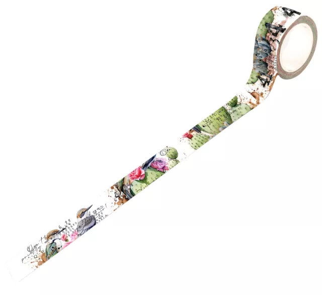3 Pack AALL And Create Washi Tape-Prickly Blooms ALLMT069