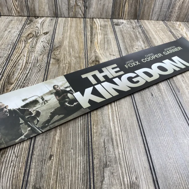 The Kingdom 5”x25” Movie Theatre Mylar Poster Jamie Foxx 2007