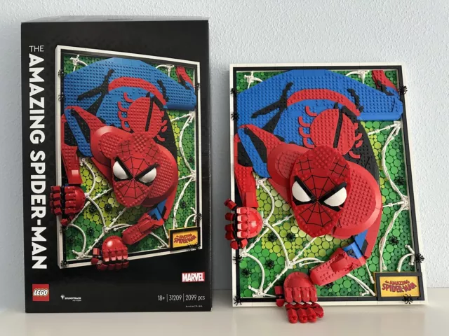 LEGO Art 31209 The Amazing Spider-Man Wandbild OVP