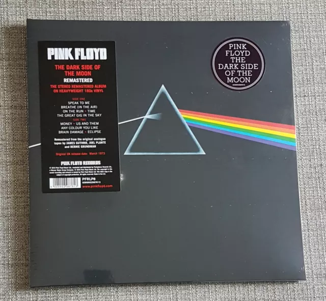 Pink Floyd-Dark Side O.t.moon-180G Vinyl Remastered Re-Issue-Brand New & Sealed