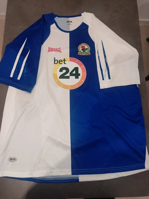 Verkaufe XXL Blackburn Rovers Trikot / XXL Blackburn Rovers jersey for sale