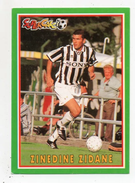 Zinedine Zidane (Juve ) - Saison 1996 1997 - Carte Panini Supercalcio N°131