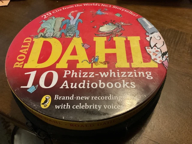 ROALD DAHL: 10 Phizz-whizzing Audiobooks, on 29 CDs in a zipped
