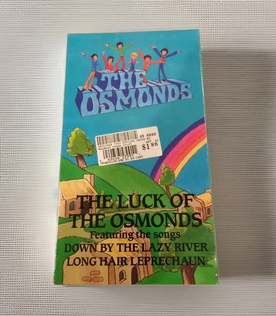 RARE! THE OSMOND'S Animated : The Luck Of The Osmonds VHS Tape Vol. 3 ...