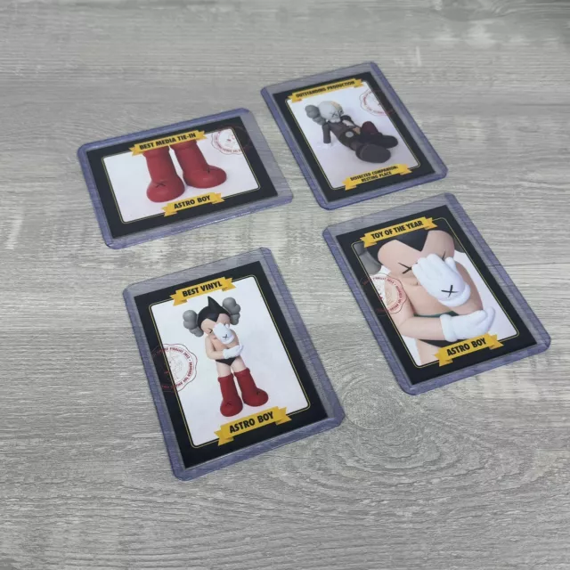 4 -  2013 Toy Awards Kaws Astro Boy Dissected Companion Original Fake Art Cards