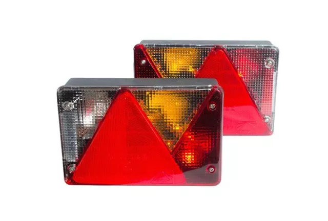 ASPOCK MULTIPOINT 2 II REAR L/H TAIL LIGHT LAMP FOR IFOR WILLIAMS TRAILER  P07978