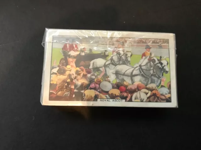 Gallaher Cigarette Cards Racing Scenes (1938) Full set of 48