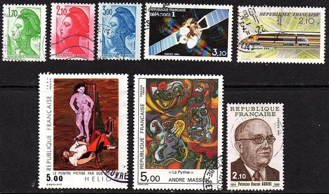 Lote De 85 Sellos De Colección De Francia – Año 1945 – Selección Variada Y De Alta Calidad – Envío Rápido