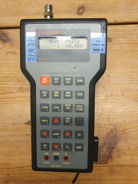 Ashcroft Heise Kalibrator PTE-1 mit zwei Druckmodulen