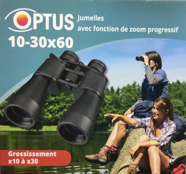 OPTUS 10-30x60 ZOOM Fernglas Vogelbeobachtung Outdoor Natur