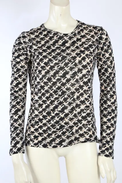 Proenza Schouler Cotton Print Long Sleeve T-Shirt Size XS