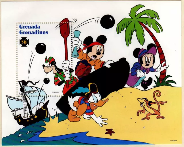 Walt Disney  - Grenada Grenadines, Block 333 postfrisch