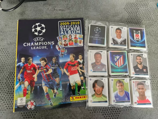 Album Panini Uefa Champions League 2009-2010 Complet A Coller