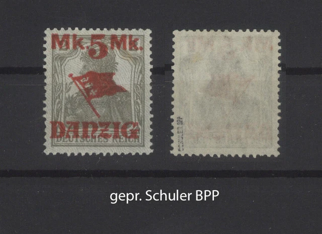 Danzig / Gdansk: Nr. 30 II Falz * MH geprüft BPP     21-399