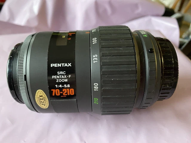 Zoom Pentax-A 70-210mm F/4 Objectif Manuel Pour Reflex – Occasion