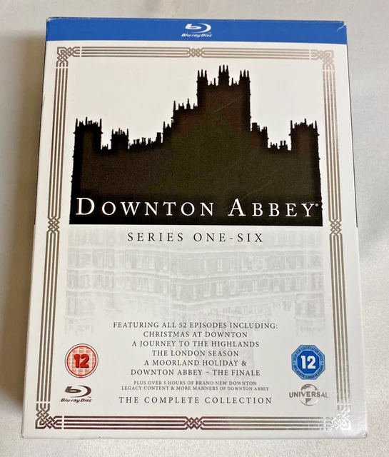 DOWNTON ABBEY The Complete Collection Blu-Ray Box Set - Series 1-6 ...