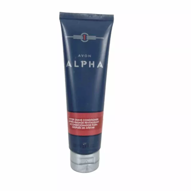 Aftershave Conditioner Avon ALPHA Mens 3.4Oz SEALED Aloe Moisturizer 2015 NEW