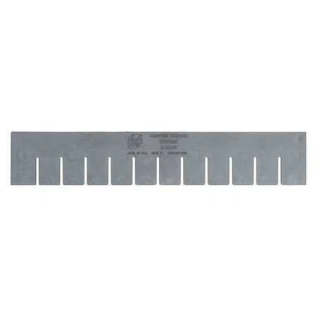 QUANTUM STORAGE SYSTEMS DL92035 DG Long Divider, 16.5 in. L x 3 in., PK6