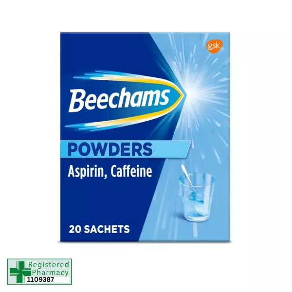 Beechams Powders - For Cold/Flu/Pain/headache - 20 Sachets