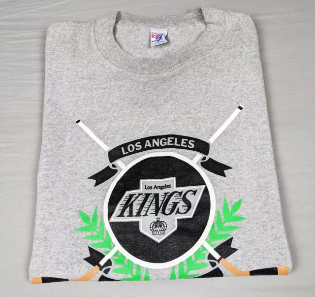 Vintage NHL Los Angeles LA Kings T-Shirt Men's Size XL Ultra Ox THE GAME 90s Tee 2