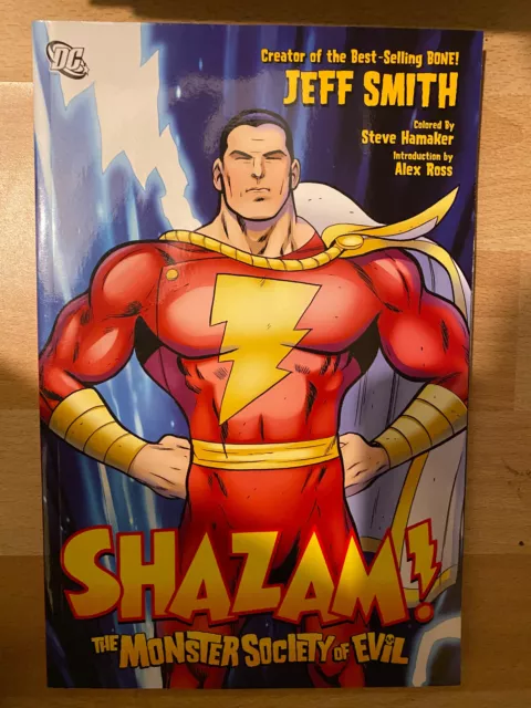 Shazam monster society of evil Paperback TPB Graphic Novel DC Comics