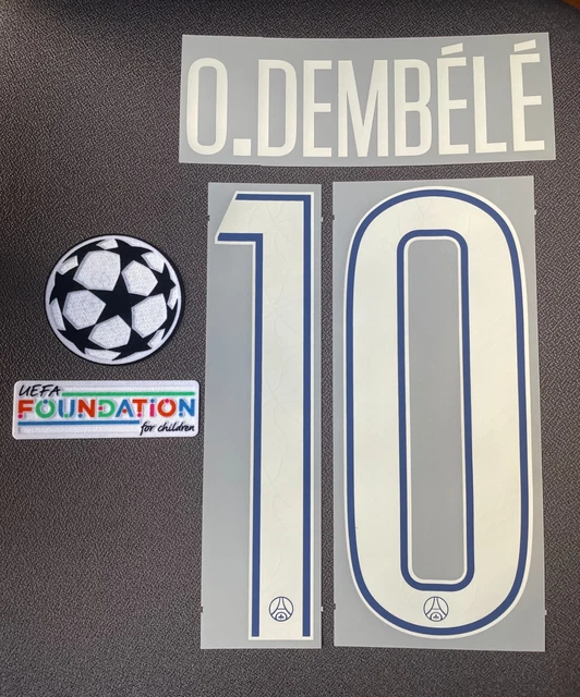 Flocage PSG Officiel 2026 – LDC Doué Adulte – Nameset UCL