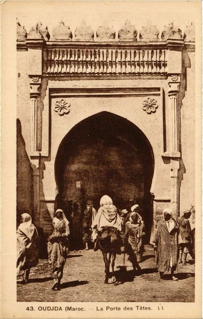 CPA AK OUDJDA - La Porte des Tetes MAROC (797076)