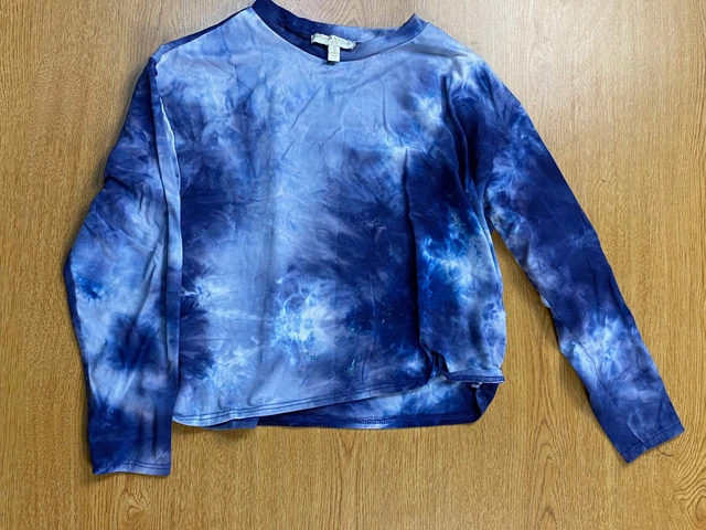 Chelsea & Violet Girls Tie Dye Long Sleeve Shirt Size Small