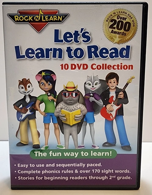 LET'S LEARN TO Read 10 DVD Collection