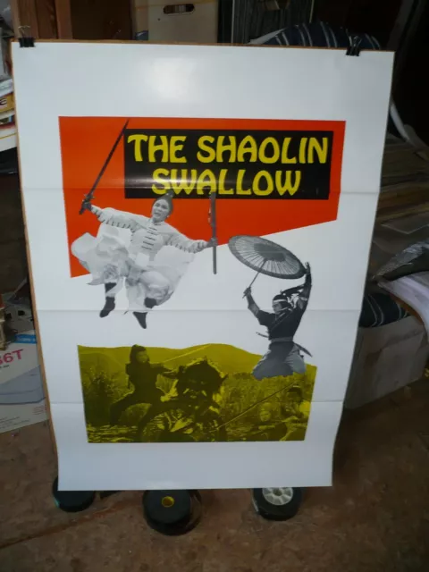 THE SHAOLIN SWALLOW, orig 1-sh / movie poster [] - martial arts / 1977
