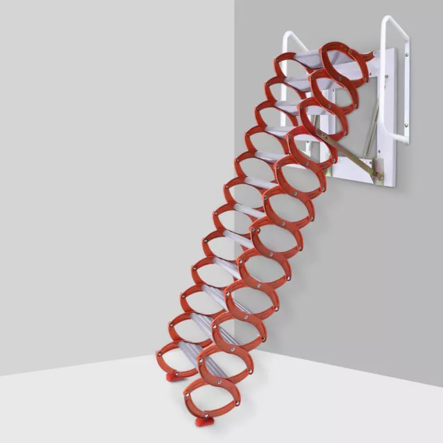 Wall-mounted  Adjustable Handrails Retractable Attic Stair for Building Supplies