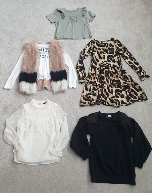 Girls Clothes Bundle 5 Items Age 9-10