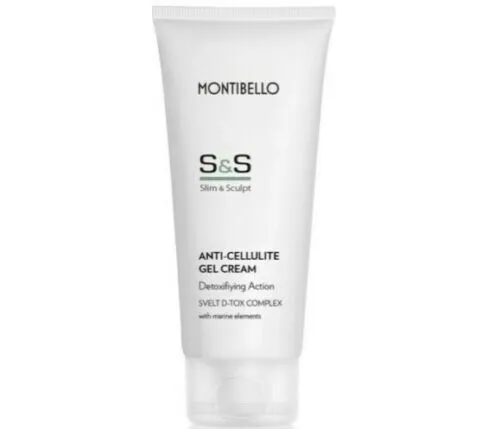 Slim & Sculpt Anti Cellulite GeL Cream ActioN Detoxifying 200ML Montibello