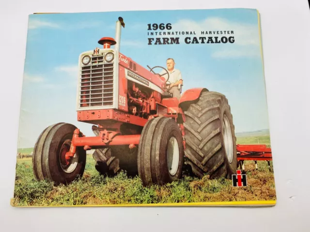 1966 International Harvester GENERAL LINE CATALOG Sales Brochure IH Tractor Farm