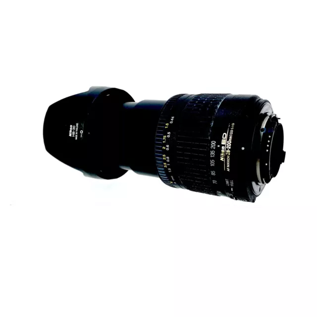 Nikon 28–200 mm f/3,5–5,6 G ED IF asphärisches Objektiv & Motorhaube sehr guter Zustand hergestellt in Japan 2