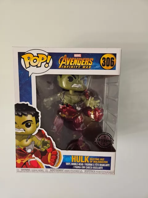 Hulk Busting Out Of Hulkbuster 306 Marvel Avengers Funko Pop Exclusive