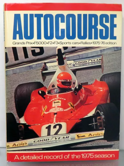 Autocourse 1975-76 International Motor Racing And Rallying HB DJ Annual Formula