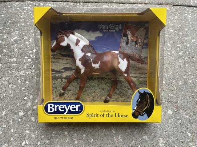 New NIB Breyer Action Stock Horse Foal #1775 Van Gogh, Mustang Colt of Picasso